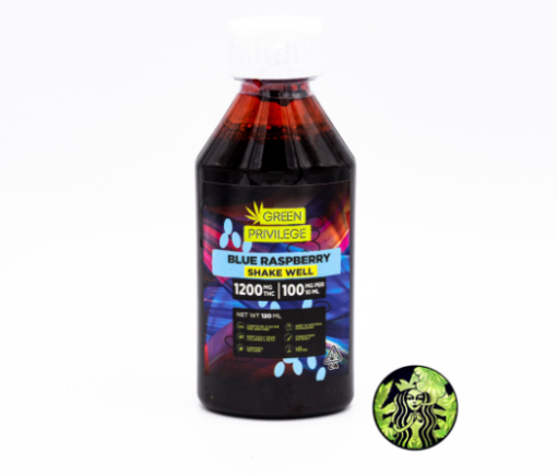 BUY THC SYRUP BLUE RASPBERRY